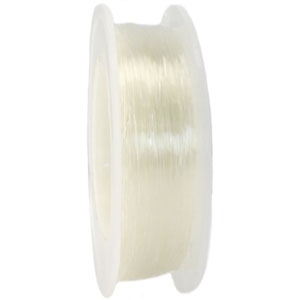 Fil &eacute;lastique 0.8mm transparent