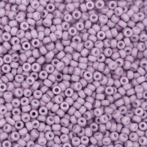 Perles de rocailles Miyuki 11/0 Duracoat opaque crocus purple 11-4486