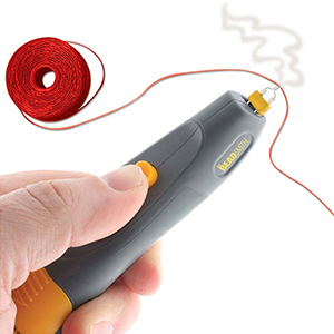 Beadsmith Ultra Thread Zap br&ucirc;le fils Gris-orange