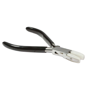 Beadsmith pince plate Noir-argent&eacute;