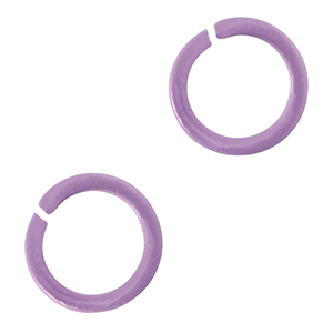 Appr&ecirc;ts color&eacute;s anneaux bris&eacute;s Violet