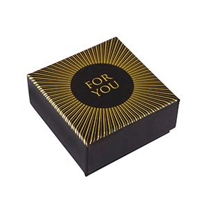 Bo&icirc;te &eacute;crin &agrave; bijoux "for you"&nbsp; Noir