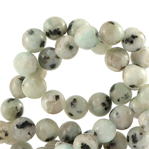 Pierres naturelles Quartz 6mm Vert mousse de mer