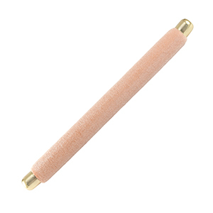 Pr&eacute;sentoir bijoux coussin velours pour bagues Rose vintage-dor&eacute;