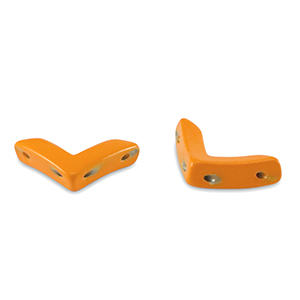 Perles tile fl&egrave;che Orange