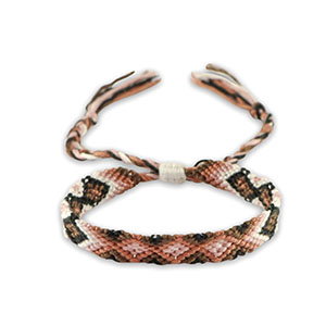 Bracelets tendance Noir-rose vintage