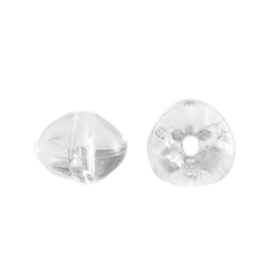 Perles acryliques irr&eacute;gulier facett&eacute;es Transparent