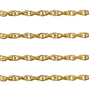 Appr&ecirc;ts en acier Inox cha&icirc;ne maille jaseron twist D&oacute;re