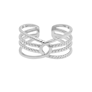 Bagues en acier Inox Argent&eacute;