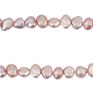 BQ Perles d'eau douce nugget 4-5mm Rose lilas