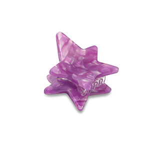 Accessoires pour cheveux pince &agrave; cheveux &eacute;toile Violet