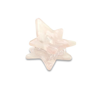 Accessoires pour cheveux pince &agrave; cheveux &eacute;toile Rose clair