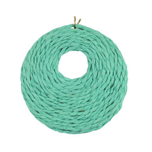 Pendentifs en Raphia 53mm Vert