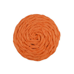 Pendentifs en Raphia 25mm Orange