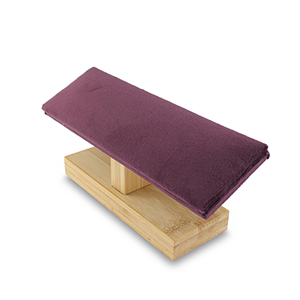 Pr&eacute;sentoir bijoux pour bracelets Natural-violet aubergine
