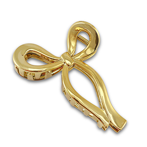Accessoires pour cheveux pince &agrave; cheveux n&oelig;ud Dor&eacute;