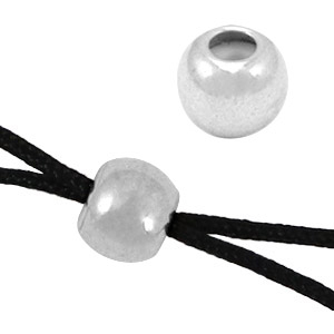 Perles d'arr&ecirc;t en m&eacute;tal DQ 5mm argent&eacute; antique (sans nickel)