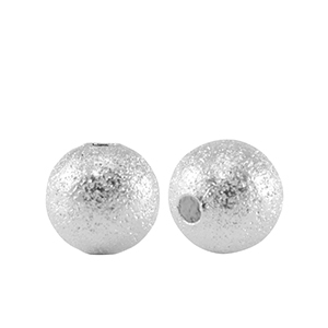 Perlen en m&eacute;tal DQ 6mm Argent&eacute; antique (sans nickel)