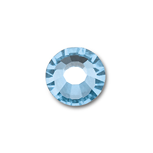 Preciosa SS34 flatback Aquamarine