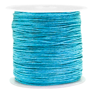 Fil macram&eacute; 0.8mm Bleu oc&eacute;an