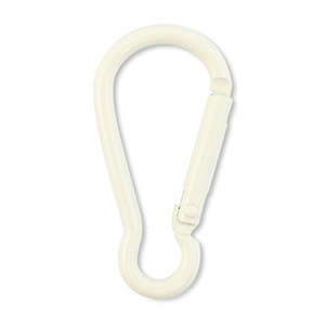 Appr&ecirc;ts color&eacute;s porte-cl&eacute;s Blanc cass&eacute;