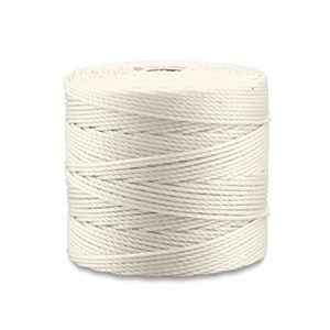 Fil Nylon S-Lon 0.5mm Gris argent&eacute; clair
