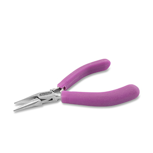 Beadalon pince &agrave; bec pointu avec ressort Violet-argent&eacute;