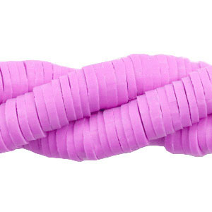 Perles Katsuki 4mm Violet Rose lila