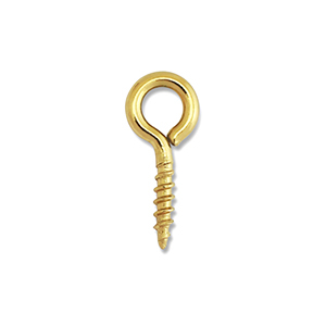 Appr&ecirc;ts en acier Inox vis avec boucle Dor&eacute;