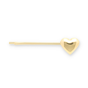 Accessoires pour cheveux epingle &agrave; cheveux coeur Dor&eacute;