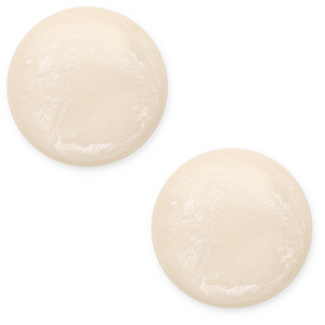 Cabochon classique 7mm Polaris Elements Jais Beige