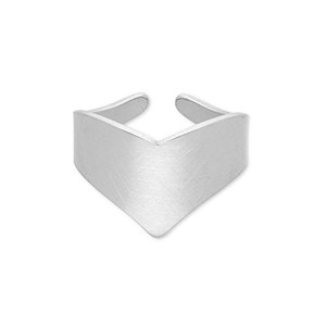 Bagues en acier Inox Argent&eacute;