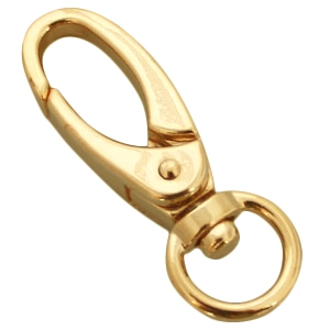 Porte-cl&eacute;s DQ 46mm Dor&eacute;