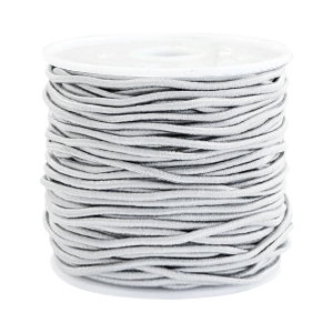 Fil &eacute;lastique color&eacute; 1.5mm Gris clair