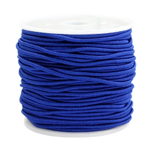 Fil &eacute;lastique color&eacute; 1.5mm Bleu royal