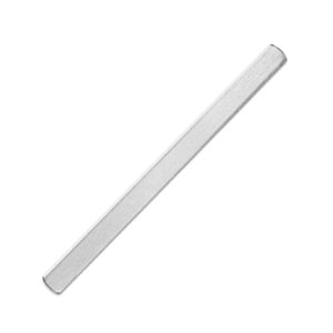 ImpressArt supports bague &agrave; former et &agrave; graver en Aluminium 3.5x68mm Argent&eacute;