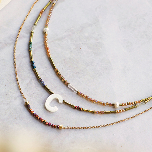Soyez cr&eacute;atif(ve) et cr&eacute;ez des colliers avec des perles &agrave; facettes