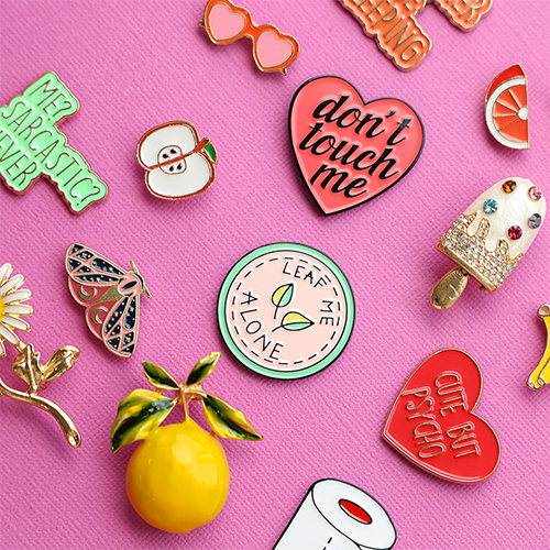 Inspiration estivale avec broches et pins