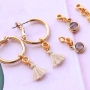 MIX ET MATCH ! Des boucles d'oreilles minimalistes interchangeables