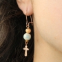 Bijoux fantaisies avec pierres naturelles jaspe
