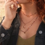 Colliers tendance avec perles de rocailles