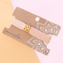 Must-have pour l&rsquo;&eacute;t&eacute; : bracelets + &eacute;lastiques &agrave; cheveux du ruban &eacute;lastique ! 