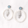 DIY: Boucles d&rsquo;oreilles Polaris Steel avec serti + anneau 