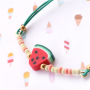 On adore ces bracelets color&eacute;s avec des perles en p&acirc;te polym&egrave;re !