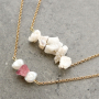 Comment faire des bijoux avec nos nouvelles perles coquillage + perles chips ?