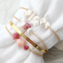 Comment faire des bijoux avec nos nouvelles perles coquillage + perles chips ?