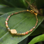 Bracelets et boucles d&rsquo;oreilles &eacute;l&eacute;gants avec les nouvelles perles &agrave; facettes cubes