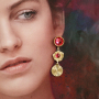 Cr&eacute;ez les plus belles boucles d'oreilles tendance avec des breloques en laiton !