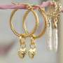 Cr&eacute;ez les plus belles boucles d'oreilles tendance avec des breloques en laiton !