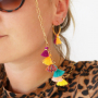 Vous pouvez confectionner ces bijoux avec notre toute nouvelle collection de pompons : 